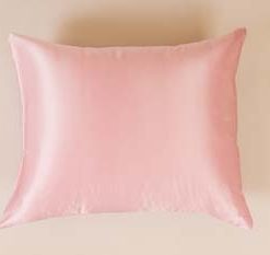 Örngott i siden 16 momme rosa