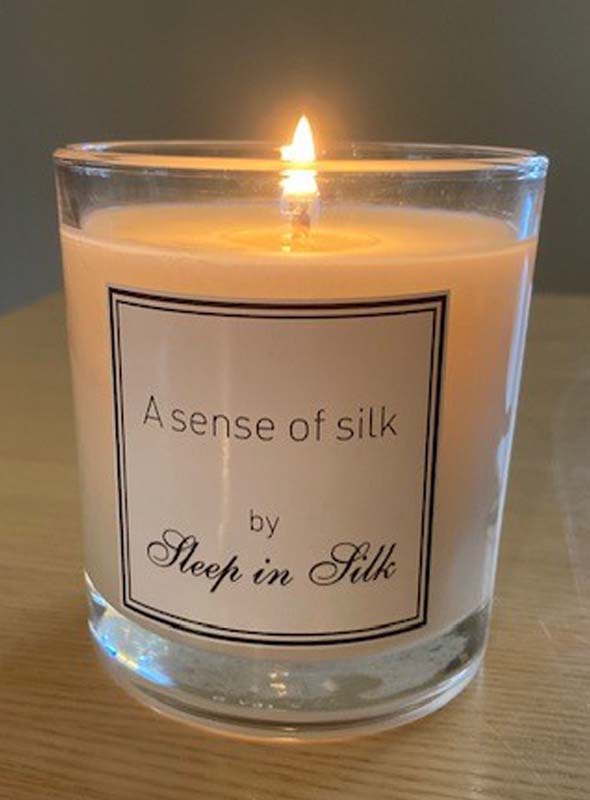 Doftljus vegetabiliskt Sense of Silk